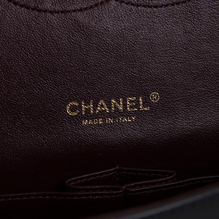 Chanel, a 'Double Flap Bag Maxi' bag, 2013-2014.