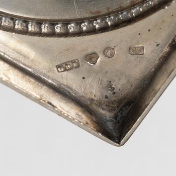 Sockerskålar, ett par, silver, GAB, 1909.