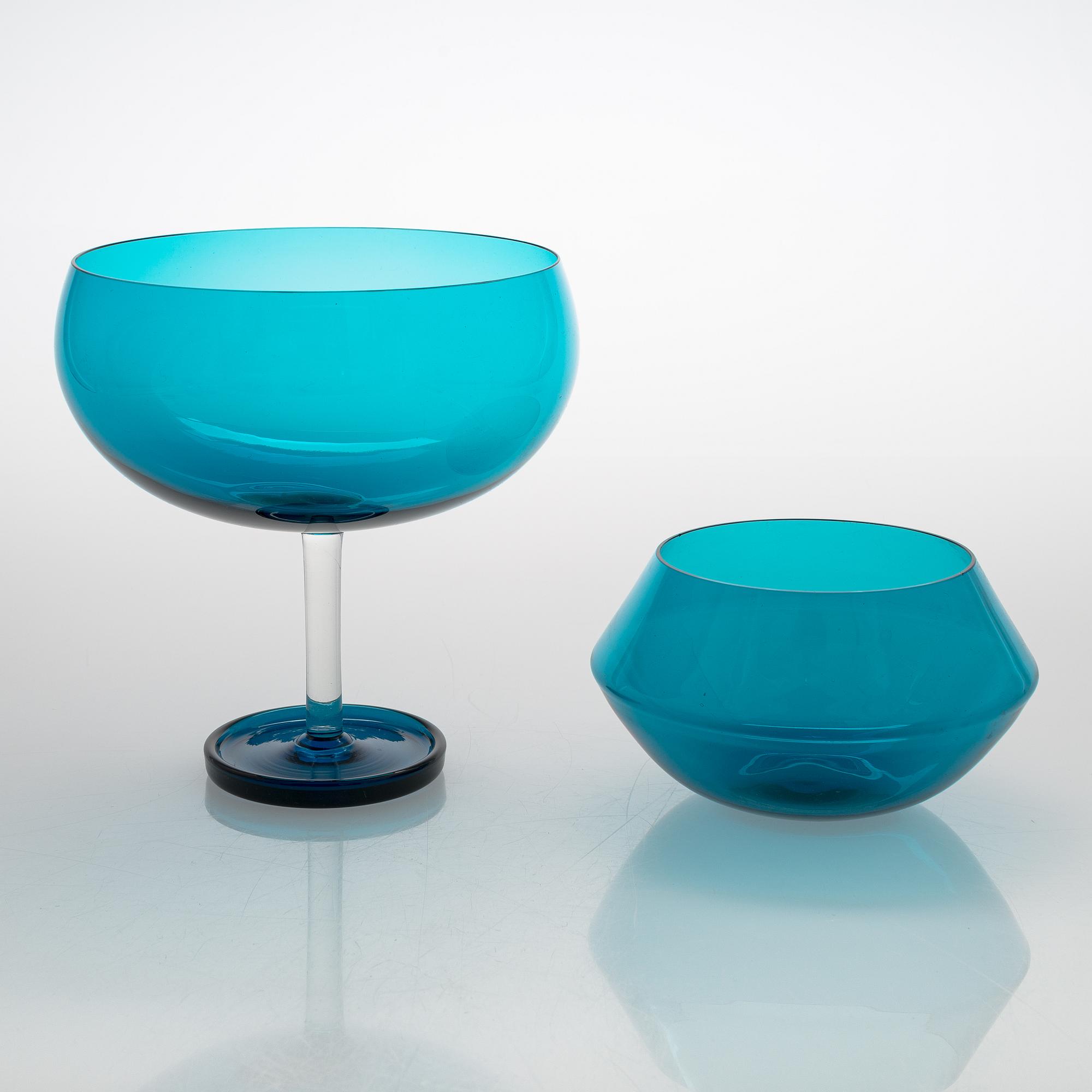 Nanny Still, servisdelar, 24 st, Harlekin, Riihimäen Lasi Oy.