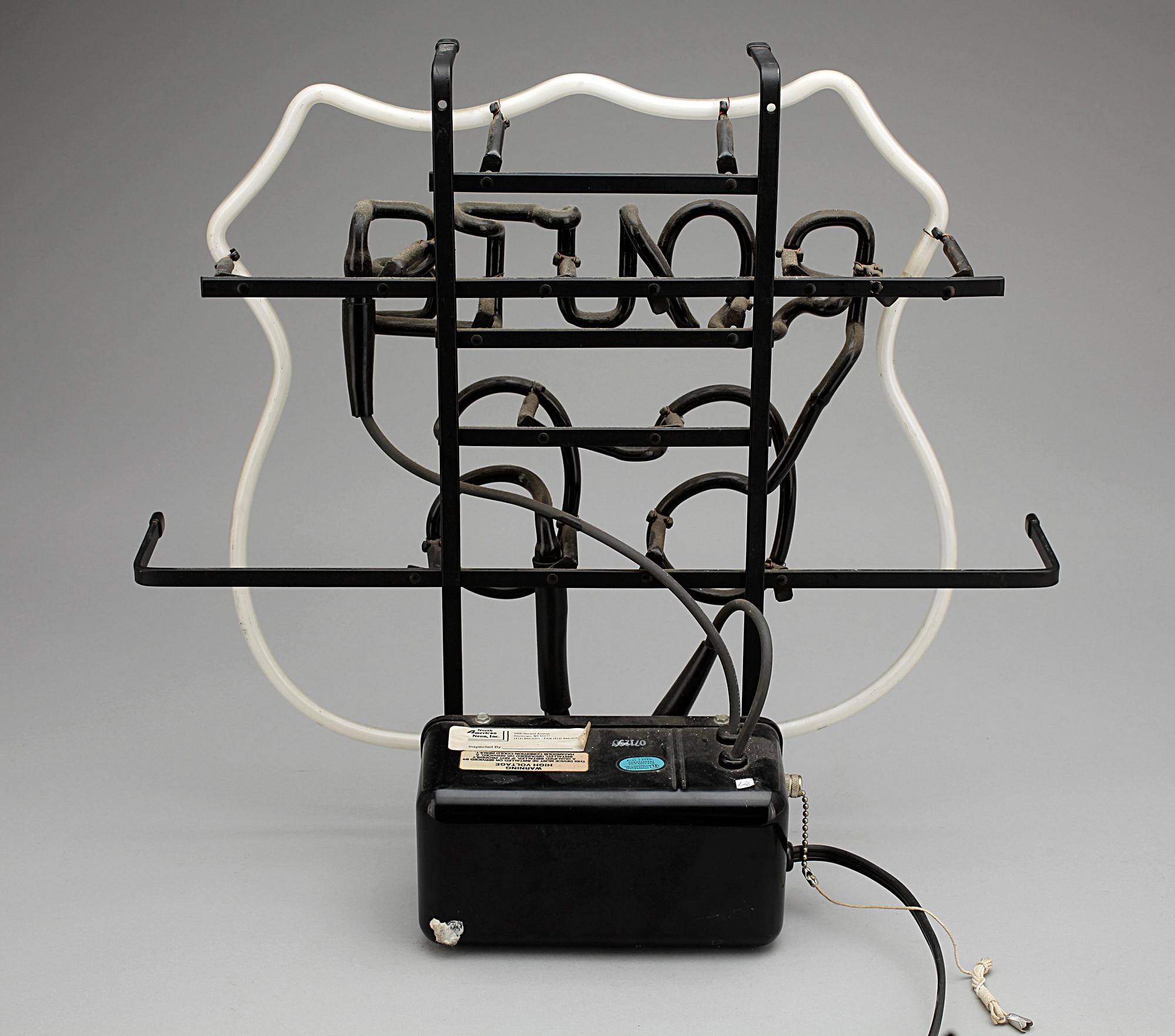 REKLAMSKYLT, neon, 1900-talets andra hälft / slut.