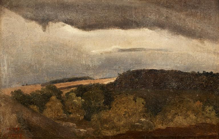 Jean Baptiste Camille Corot, "Plateaux Boises".