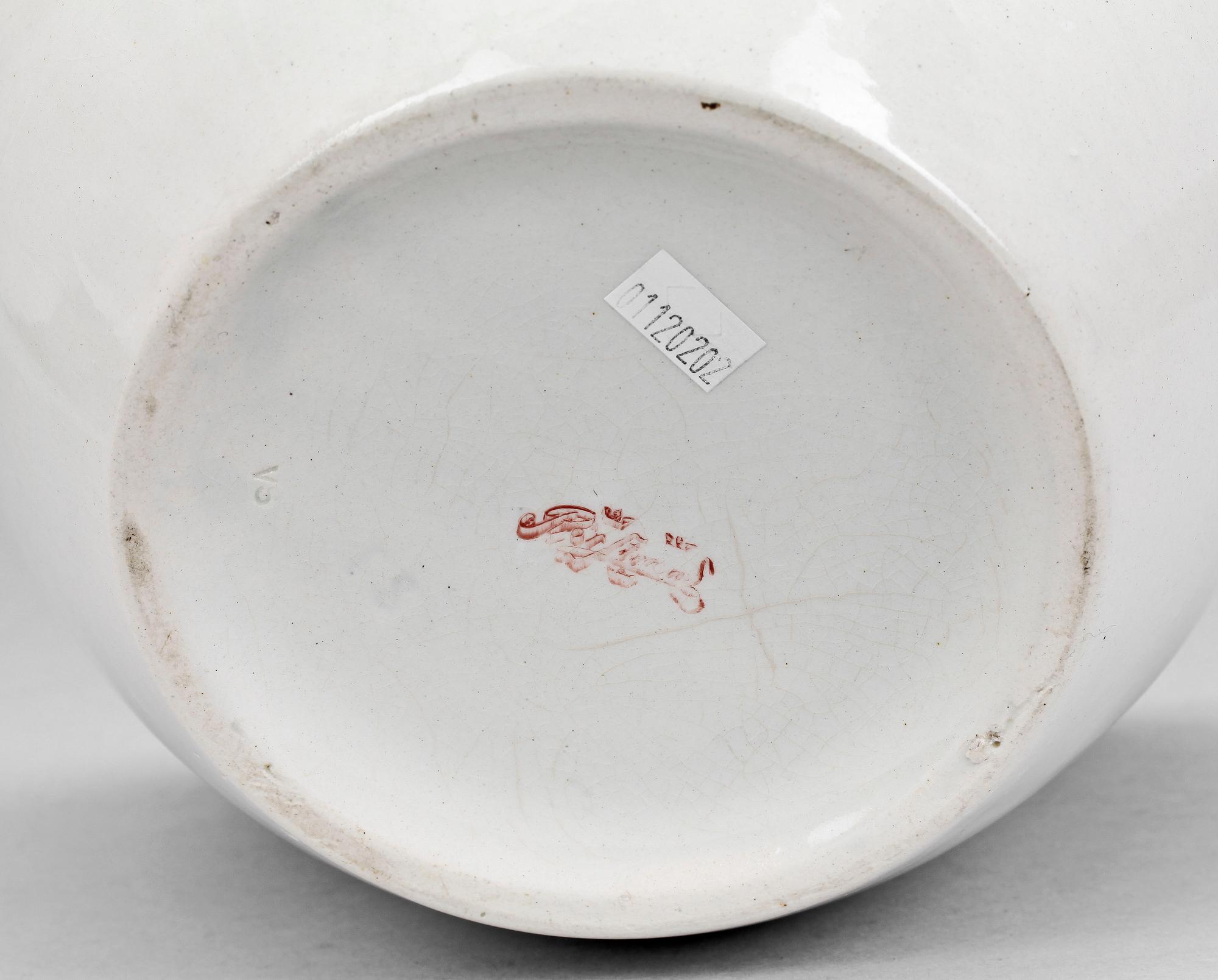 YTTERFODER, flintgods, Rörstrand, Jugend, 1900-talets början.