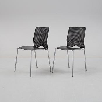 Gunilla Allard, a set of twelve 'Cosmos' chairs from Lammhults.