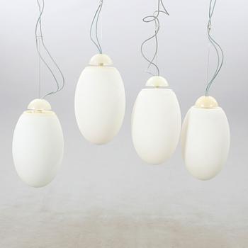 Achille Castiglioni, taklampor 4 st "Brera" för Flos 2000-tal.