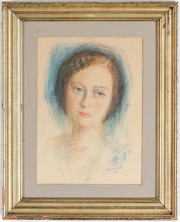 BIRGER LJUNGQUIST, pastell, signerad och daterad 1932.