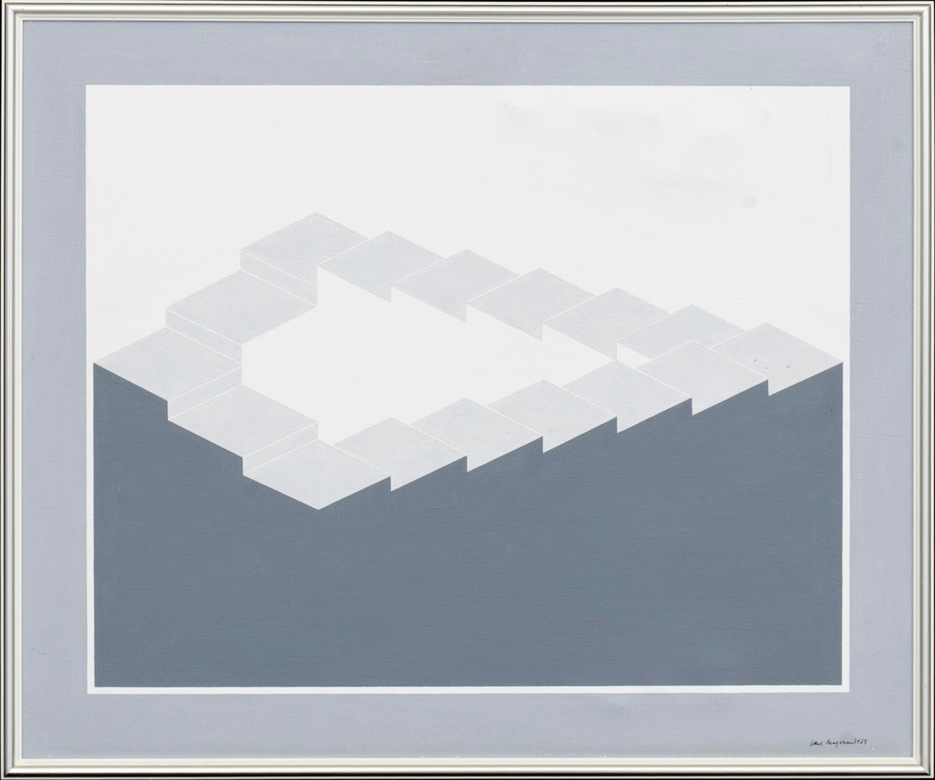 CARL MAGNUS, olja på duk, signerad och daterad 1971-73.