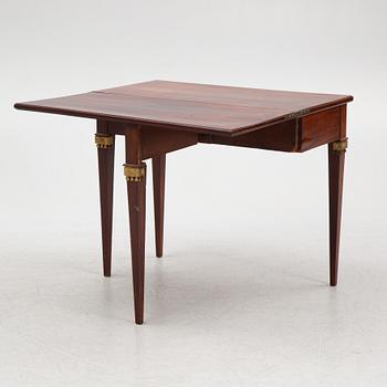 Games table, late Gustavian style, second half of the 19th century.