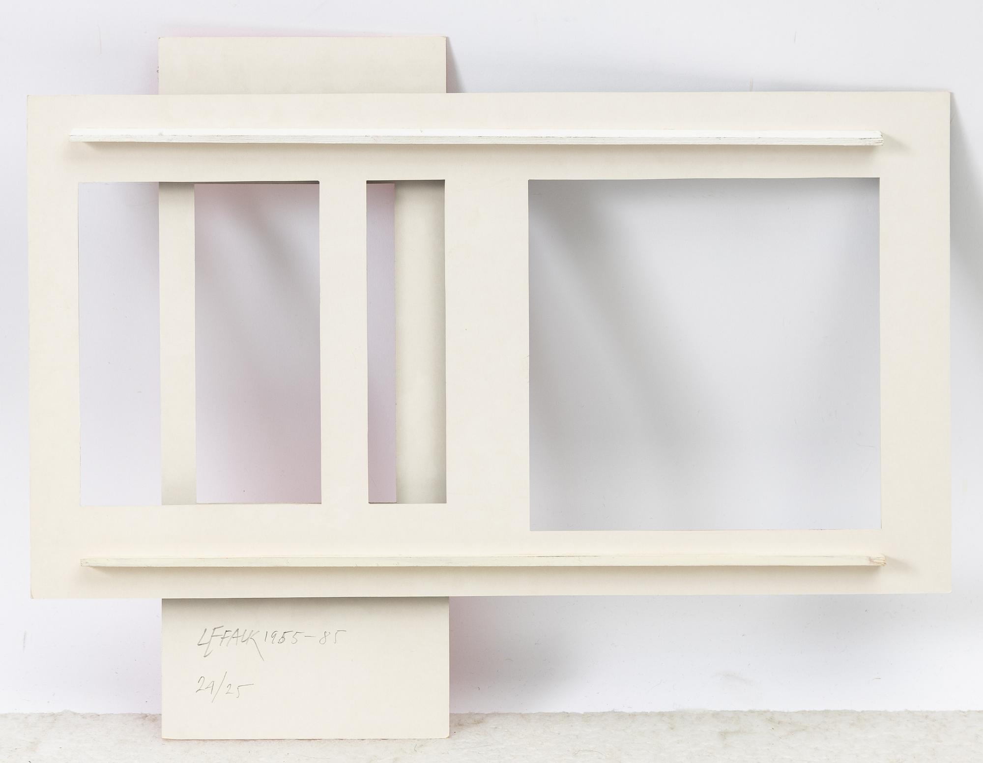 Lars Erik Falk, Red-black composition.