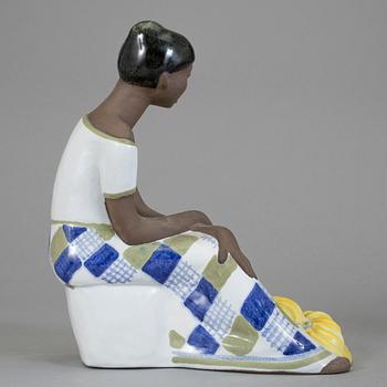 FIGURIN, keramik, Mari Simmulson, Upsala Ekeby.