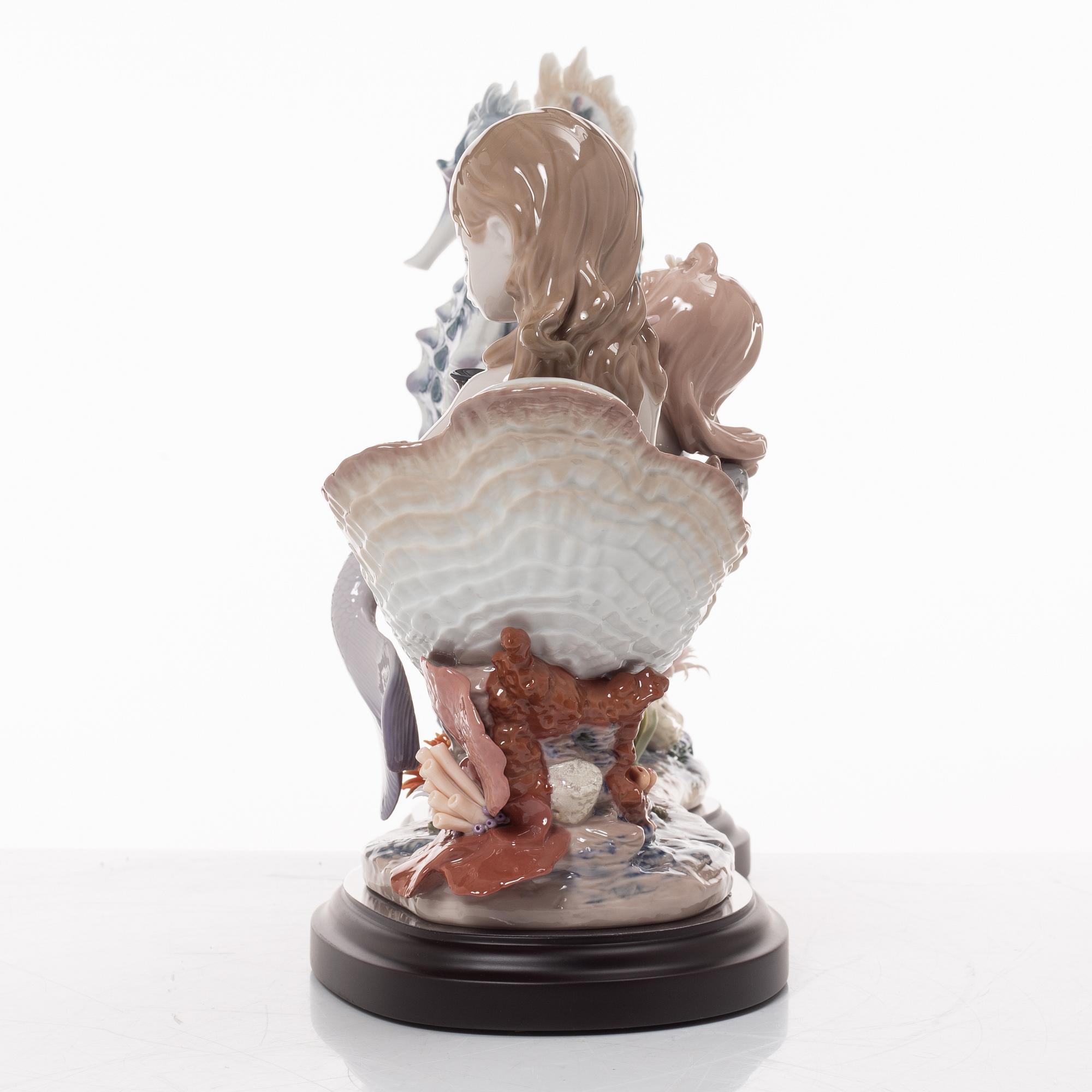 Francisco Polope, figurine, "Underwater journey", Lladró, Spain.