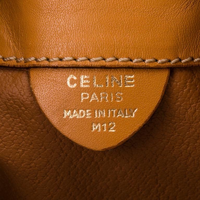 CÉLINE Macadam Bucket bag.