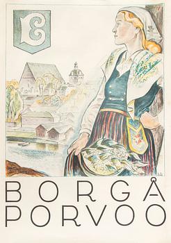 Lennart Segerstråle, after, Porvoo, poster.