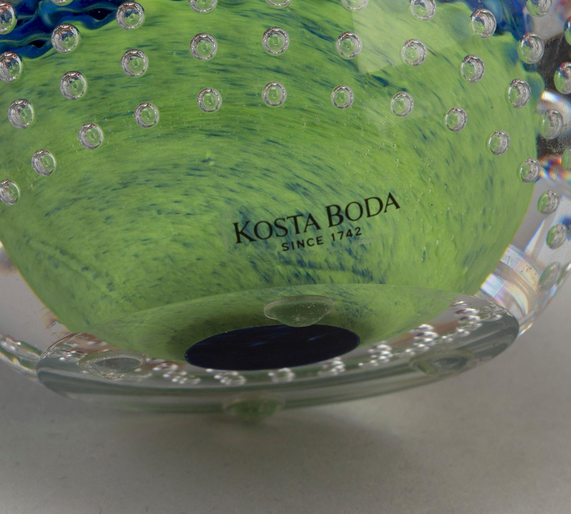MONICA BACKSTRÖM, glass sculpture from Kosta Boda.