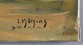 IVAR MORSING, oil on canvas, stamped signature.