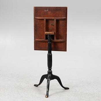 Fällbord, omkring år 1800.