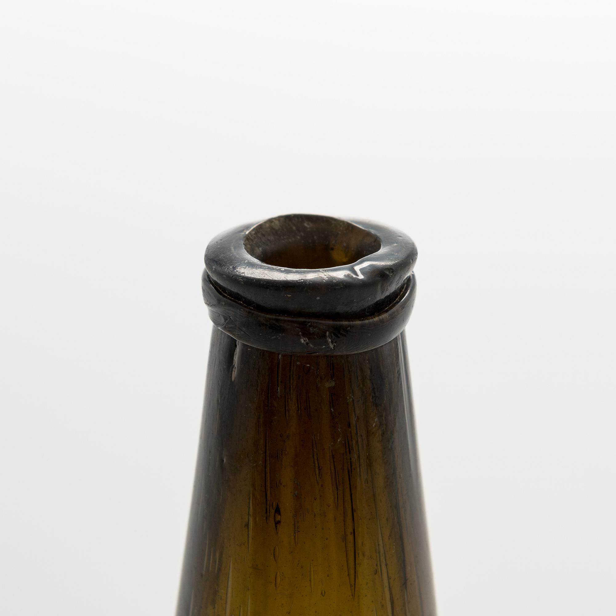 An 18th century  bottle.
