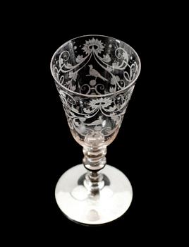 POKALGLAS, omkring 1800.