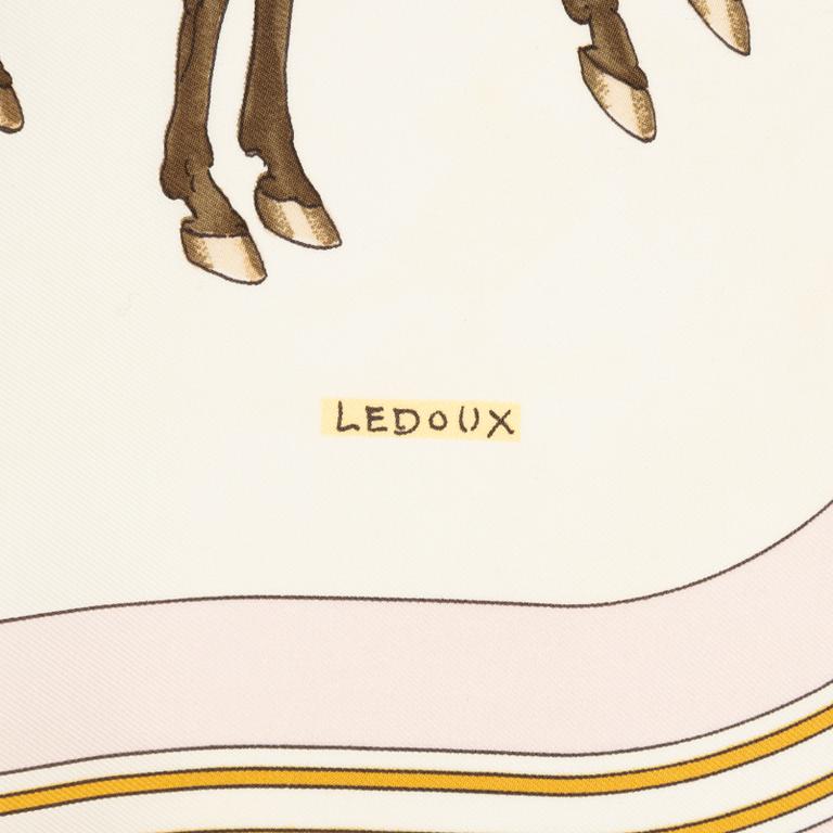 Hermès, scarf, "Coach & Saddle".
