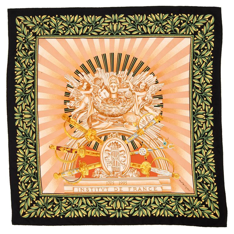 CARTIER, a silk scarf.