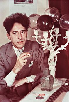 188. Gisèle Freund, "Jean Cocteau, Paris, 1939".