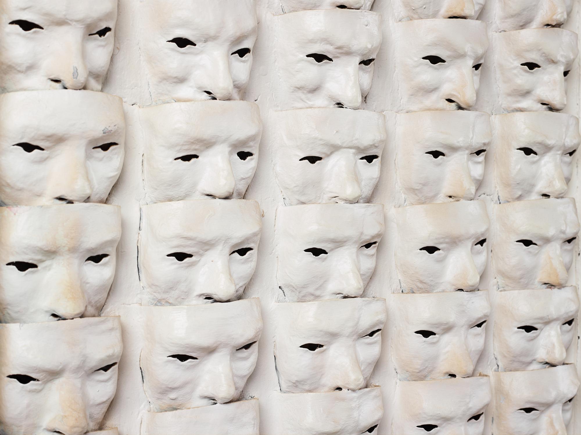 Albert Johansson, blandteknik och assemblage. Signerad och daterad 1970 a tergo.