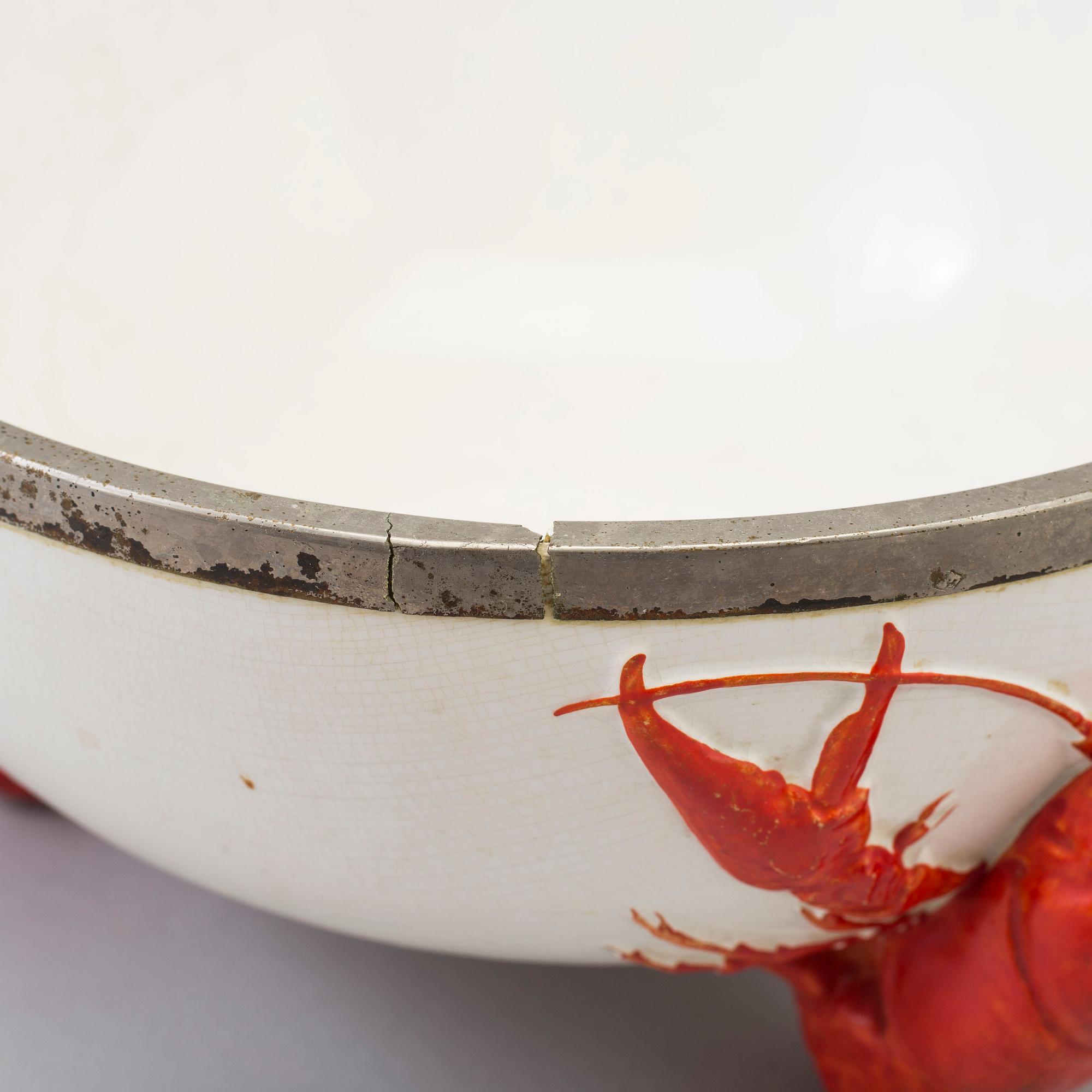 An early 19th crayfish bowl.