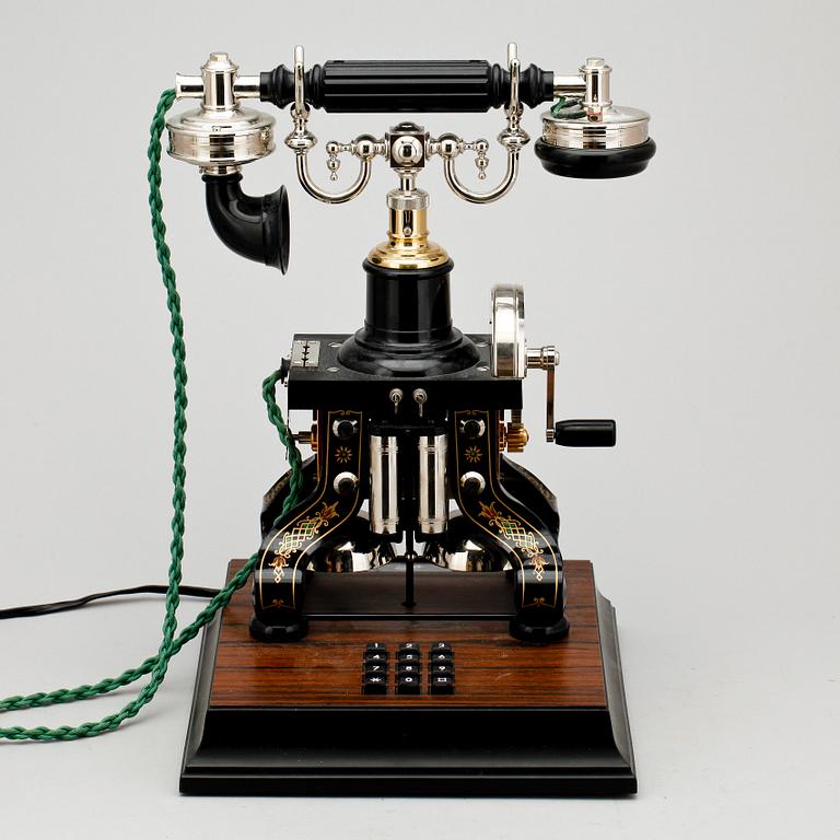 TELEFON, jubileumsmodell efter "Taxen", LM Ericsson, 1980-tal.