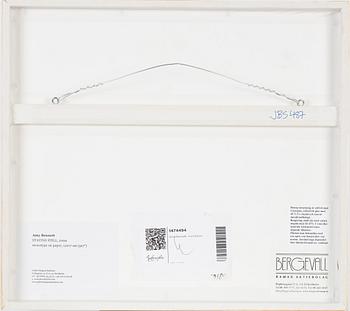 Amy Bennett, monotype, 2009, signed 1/1.