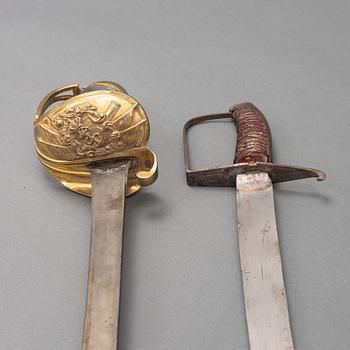 Two 19th century sabres.