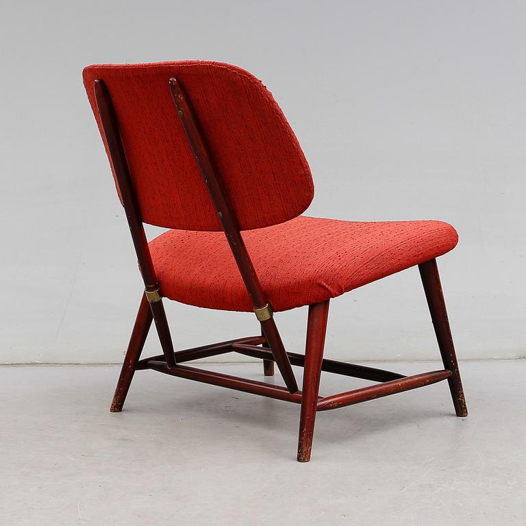 FÅTÖLJ, "Teve", Alf Svensson för Ljungs Industrier Malmö AB, Bra Bohag, 1900-talets mitt.