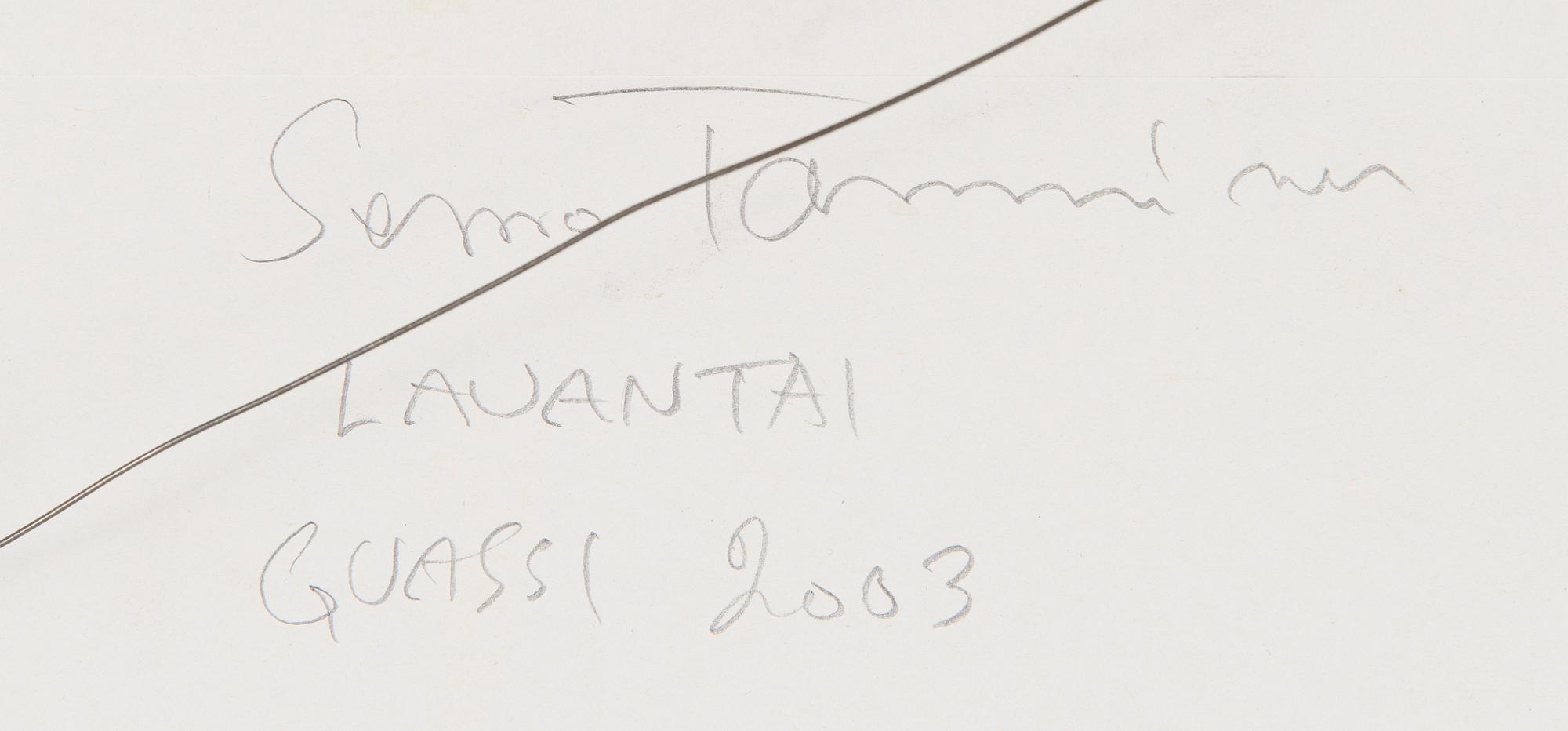 Seppo Tamminen, "Lördag".