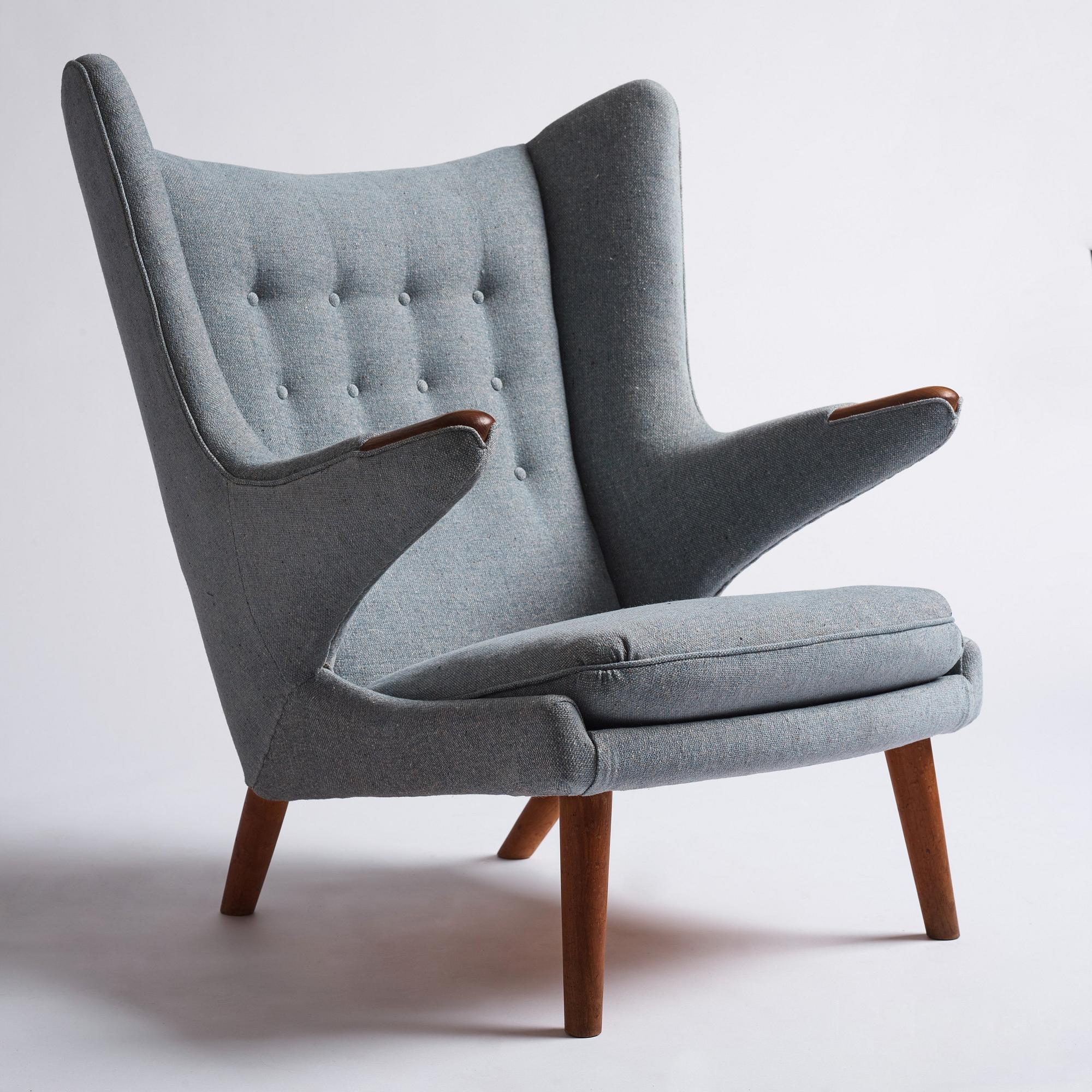Hans J. Wegner, a 'Papa Bear' easy chair, AP-stolen, Denmark 1950-60s.