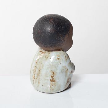 Lisa Larson, figurines, 8 pcs, "Children of the World", Gustavsberg.