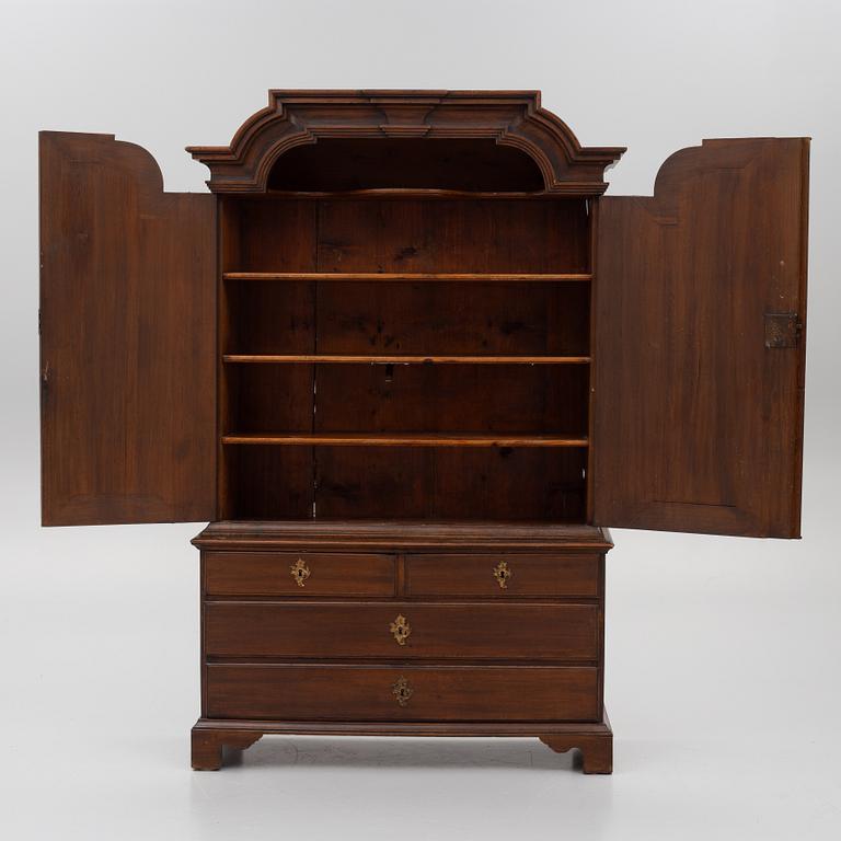 A Rococo cabinet, 18th century.