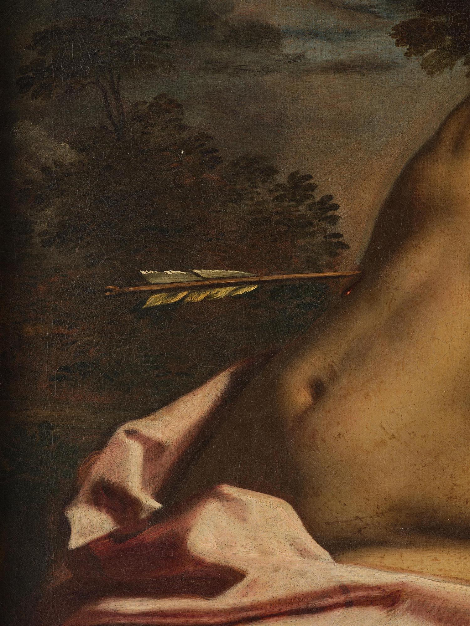 Domenico Zampieri (Il Domenichino), circle of, St Sebastian.