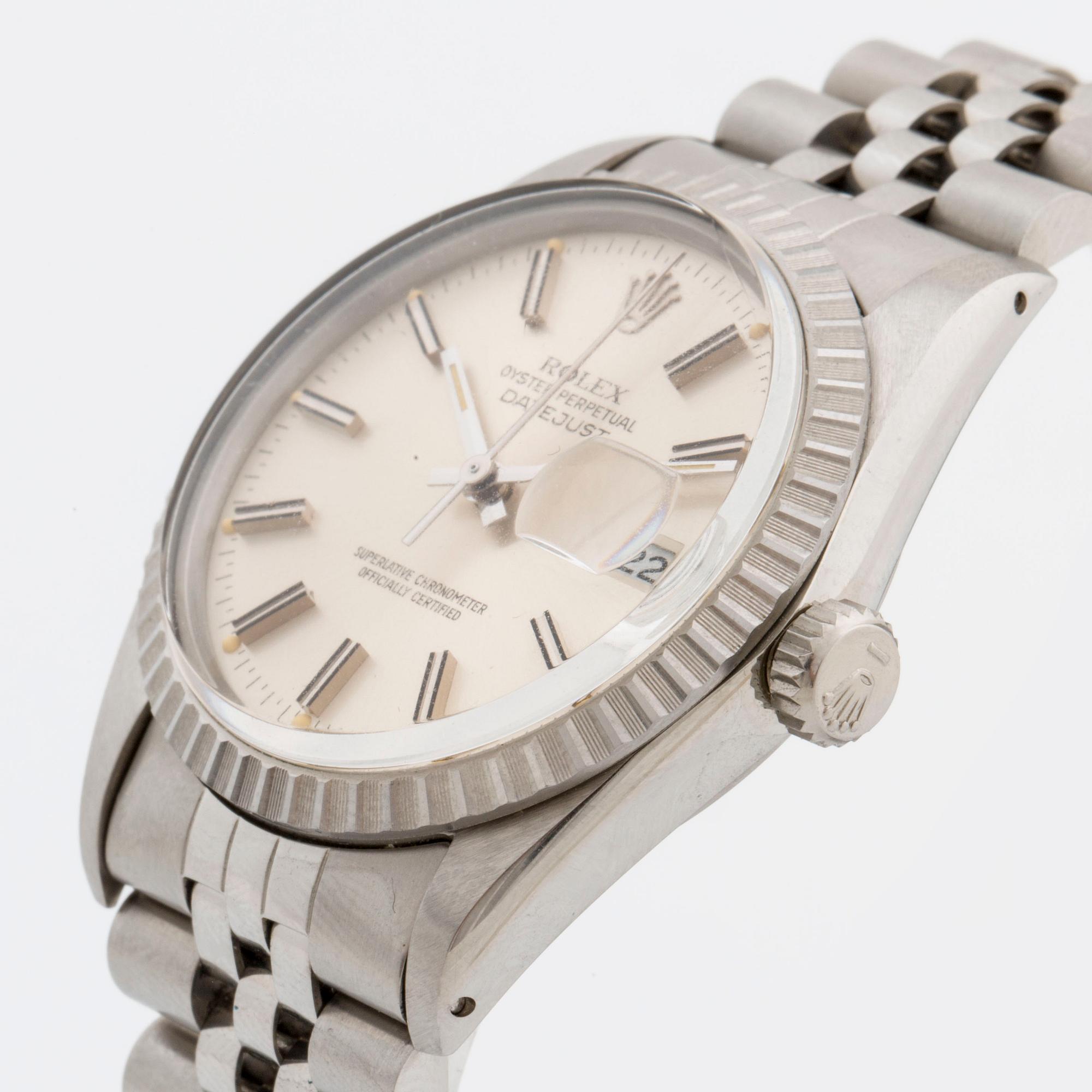 ROLEX, Oyster Perpetual Datejust, wristwatch, 36 mm,