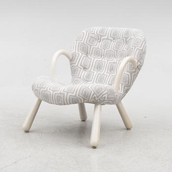 Fåtölj, "Muslingestolen" eller "Clam Chair", Scandinavian Modern, 1900-talets mitt.