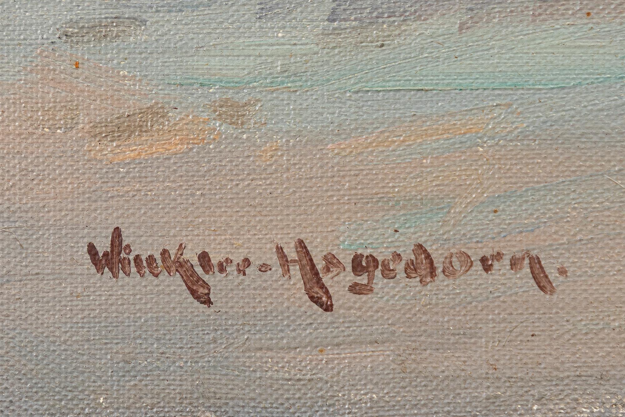 Carl Friedrich Winkler-Hagendorn, "Hamburg Binnenalster".