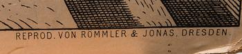 SKOLPLANSCHER, 5 st, 1900-talets första hälft, Verlag von Georg Wigand Leipzig, Reprod. von Rommler & Jonas, Dresden.
