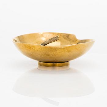 Bertel Gardberg, A brass bowl stamped Gardberg 1951.