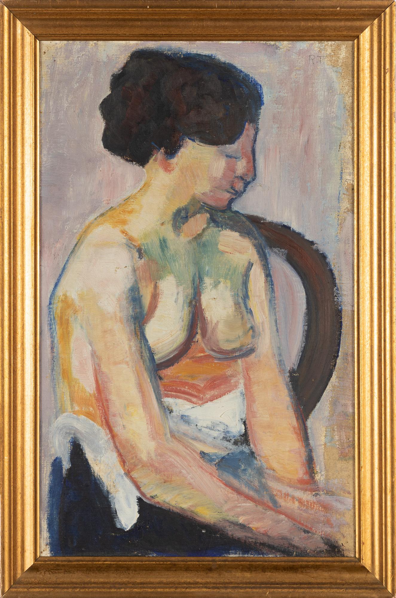 Birger Simonsson, oil on canvas/panel, unsigned.