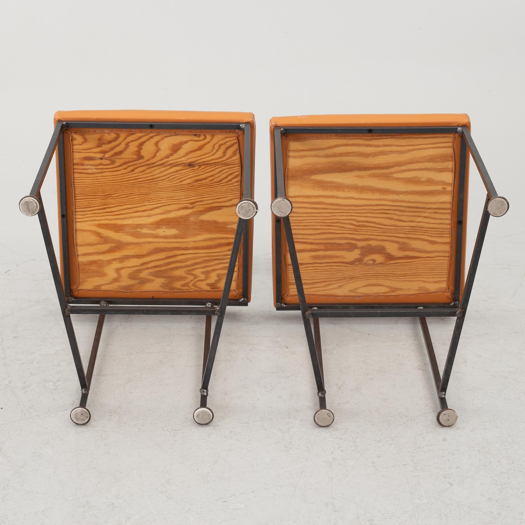 Göran Olsson, chairs, 8, Olsson & Dåm, late 20th century.
