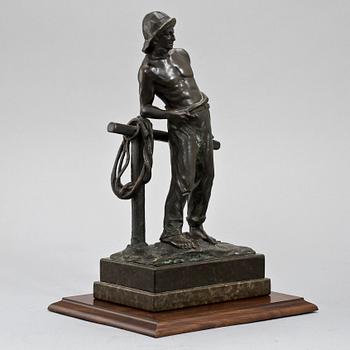 PAUL LUDWIG KOWALCZEWSKI, skulptur, brons, sign.