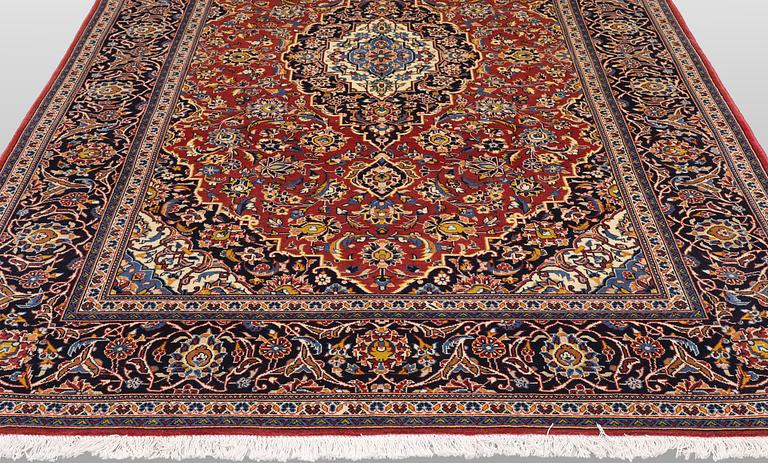Carpet, Keshan, 308 x 197 cm.