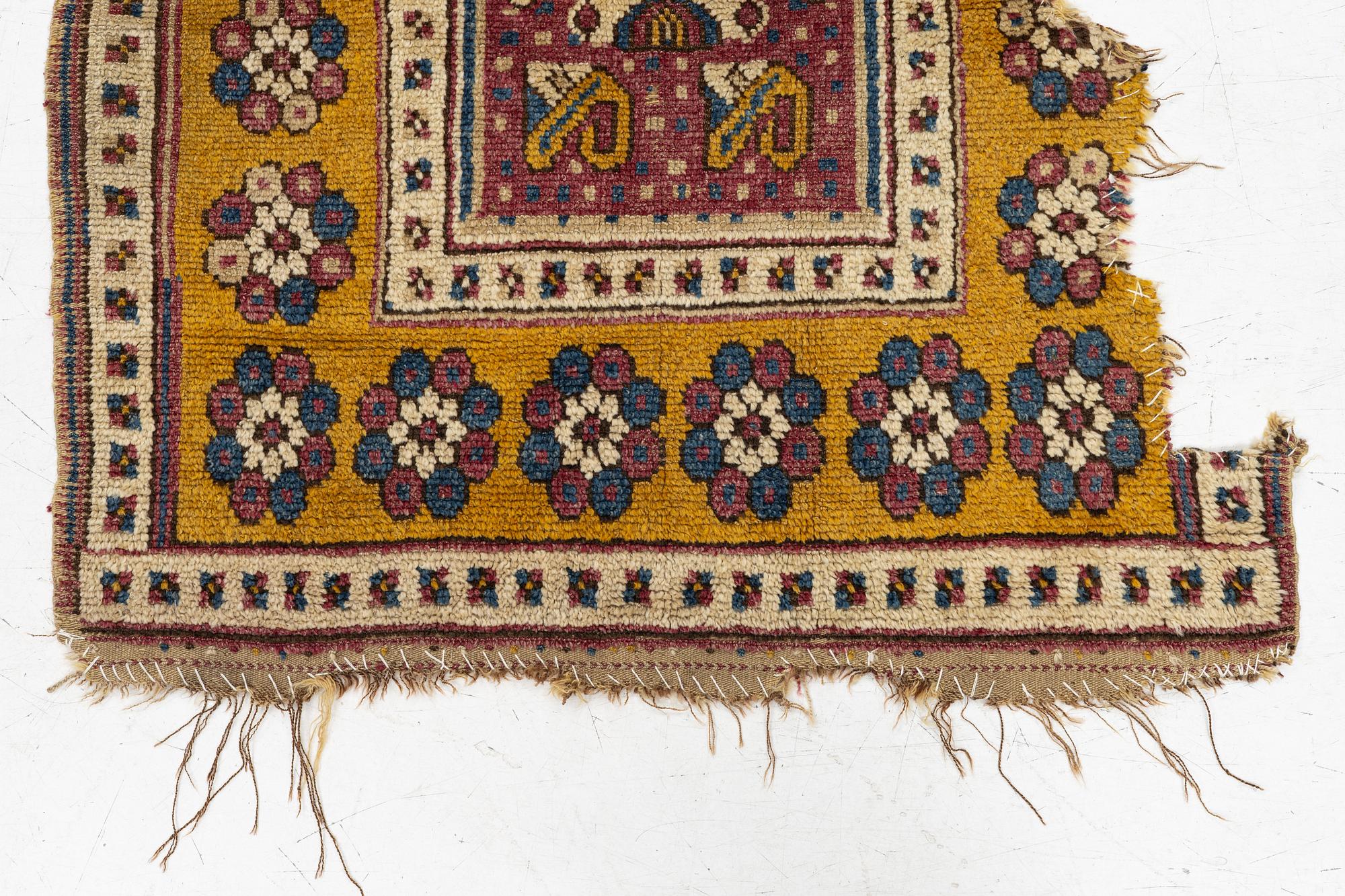 Fragment, antik Monastir,  Osmanska riket, ca 170 x 104 cm.