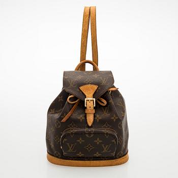 Louis Vuitton, a Monogram Canvas 'Montsouris PM' backpack.