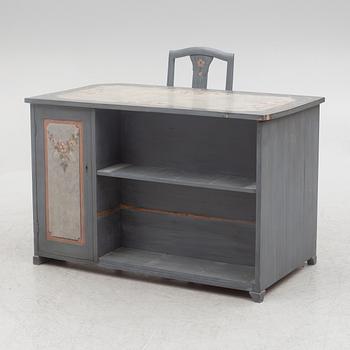 Desk and chair, first half of the 20th century.
