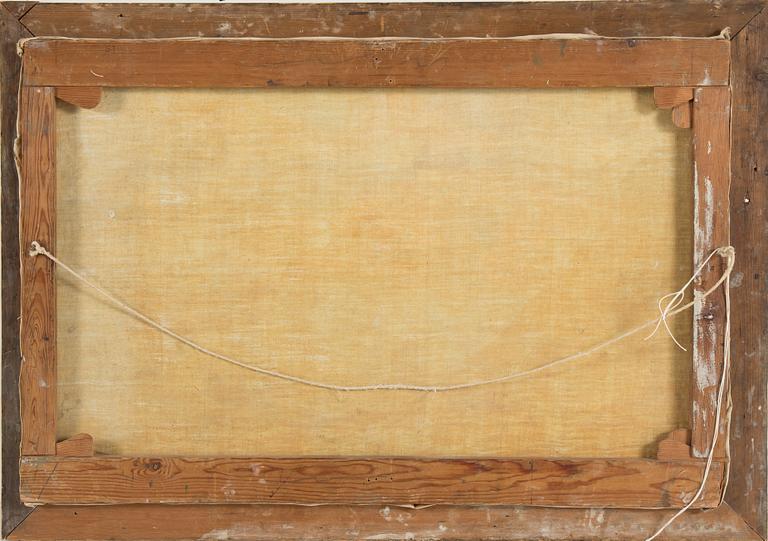 OLOF HERMELIN, oil on canvas, signed and dated 1890.