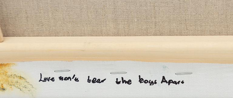 Viktor Rosdahl, "Love won't tear the boys apart".