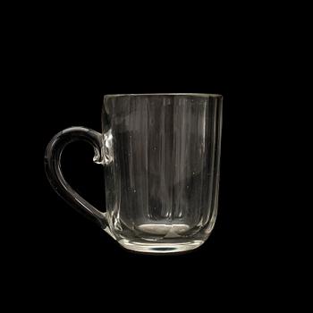 PUNCHMUGGAR/GLÖGGMUGGAR, 26 st, glas, 1800/1900-tal.